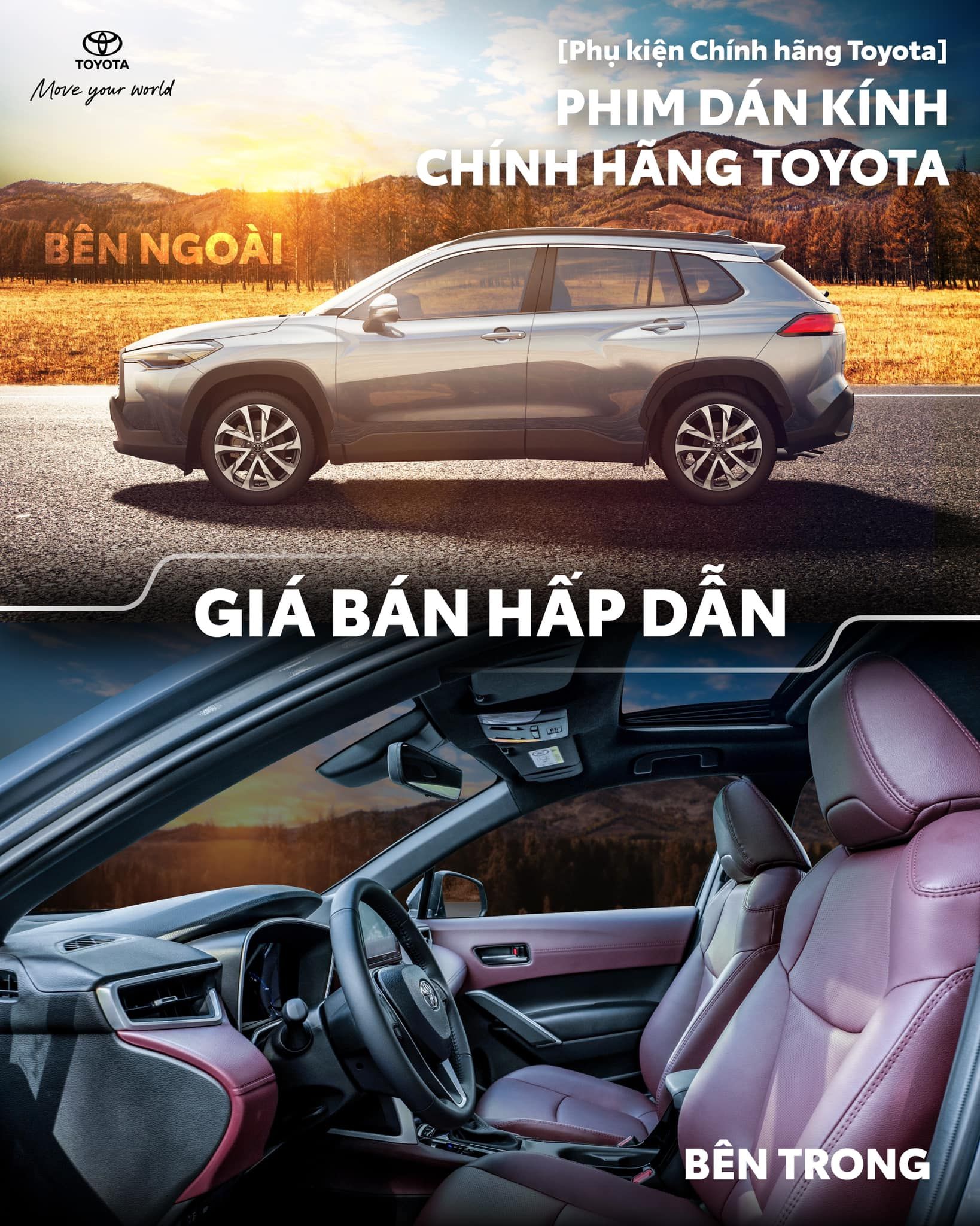 Dán Kính Chính Hãng Toyota: Bảo Vệ Tối Đa Cho Xe Của Bạn