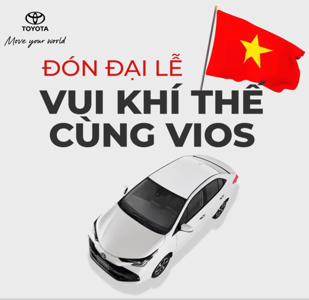 ĐÓN ĐẠI LỄ, VUI KHÍ THẾ VỚI MỘT SỐ GỢI Ý TỪ TOYOTA VIOS