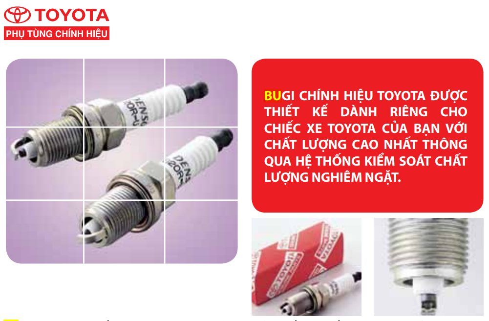 HIỂM HỌA TỪ PHỤ TÙNG GIẢ - BUGI KHÔNG CHÍNH HIỆU
