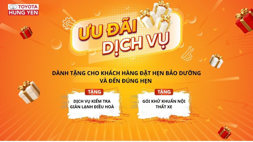 Kiểm Tra Giàn Lạnh Điều Hoà MIỄN PHÍ và Ưu Đãi Đặc Biệt Tại Toyota Hưng Yên!