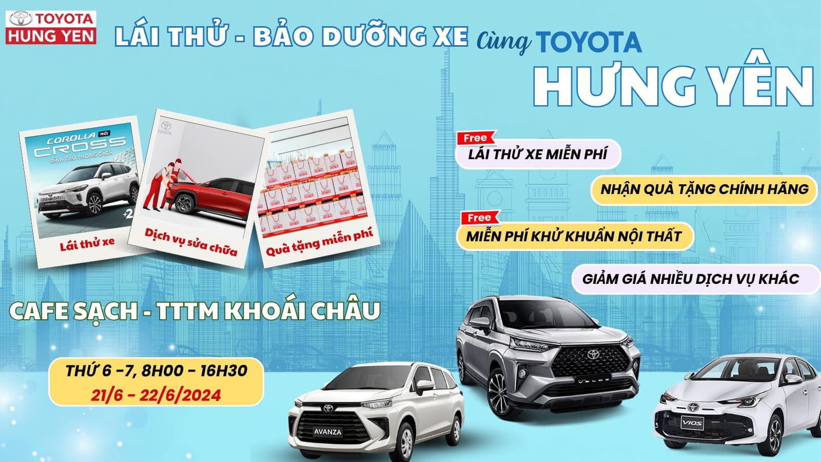 LÁI THỬ, BẢO DƯỠNG VÀ CHĂM SÓC XE – TẠI KHOÁI CHÂU