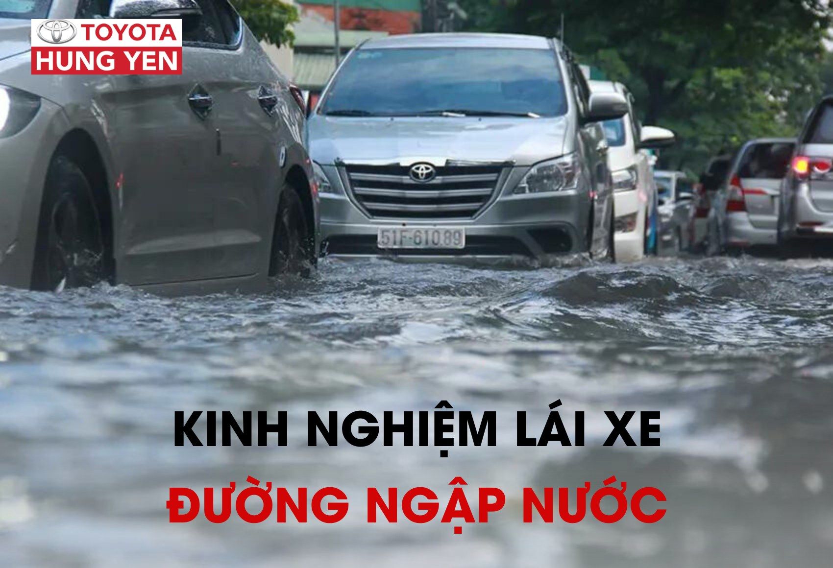 Mẹo Xử Lý Khi Lái Xe Qua Vùng Ngập Nước
