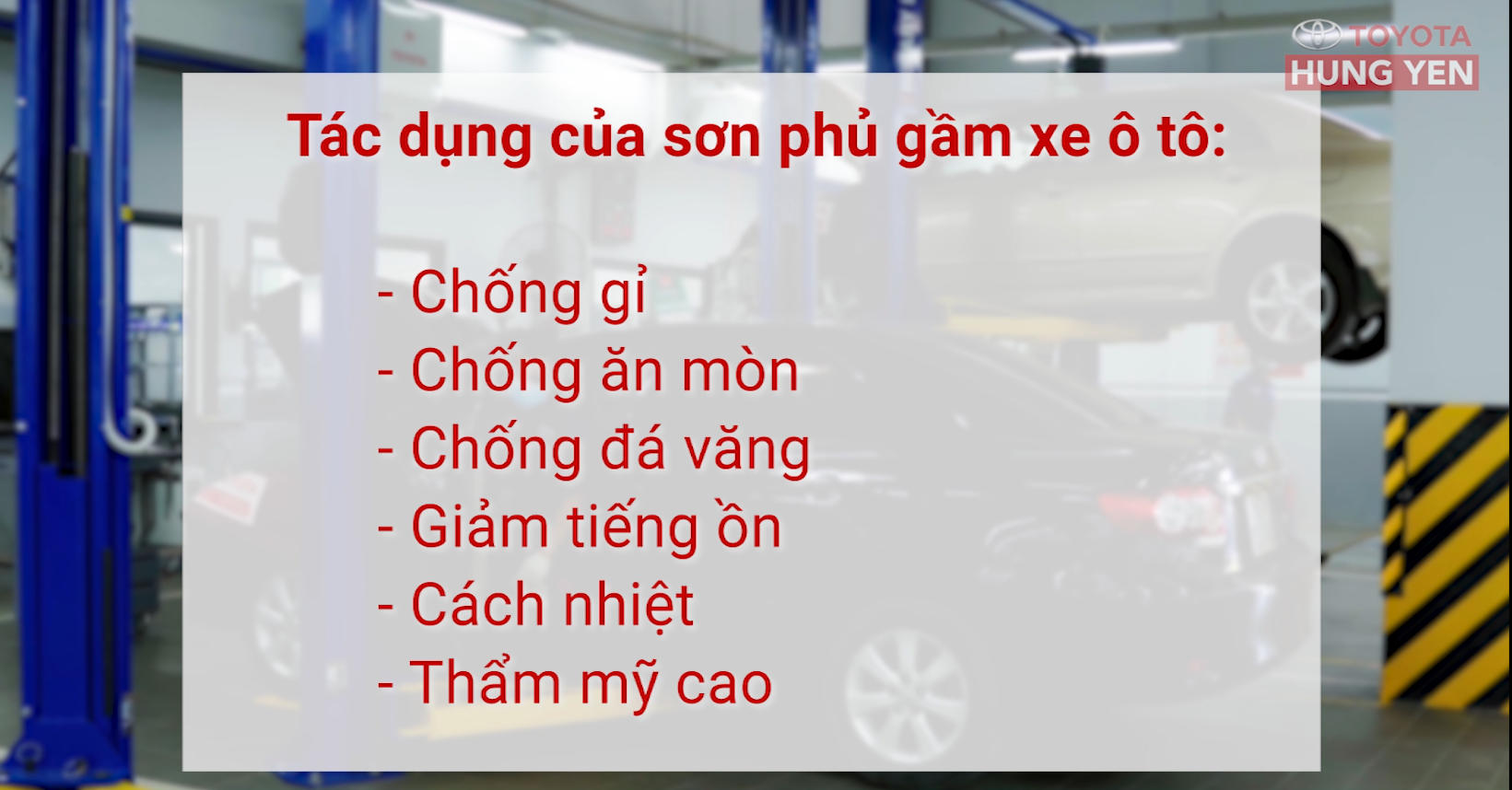 Sơn Phủ Gầm Ô Tô: Bảo Vệ Và Tôn Vinh Chiếc Xe Của Bạn