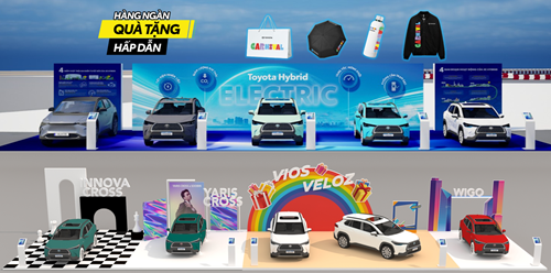 Sự kiện lái thử và trải nghiệm các dòng xe Toyota mới nhất tại đường đua F1
