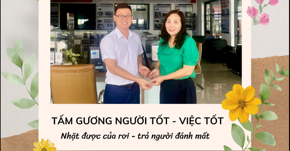 Tấm gương đẹp- Toyota Hưng Yên