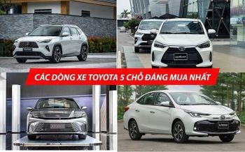 Các dòng xe toyota 5 chỗ đáng mua và giá bán mới nhất